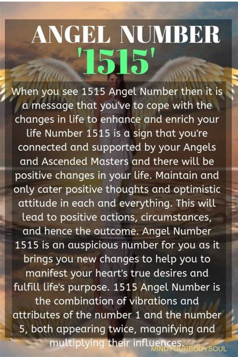 1515 Angel Number Meaning